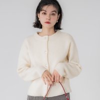 coca/コカ coca シャギーニットコンパクトカーディガン/507602586