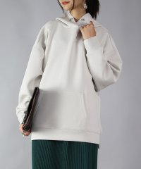 and it_/アンドイット and it_ スクーバパーカー パーカー レディース トップス 秋 冬 春 厚手 長袖 シンプル カジュアル ハリ感 上品 綺麗め きれいめ ポ/504324795