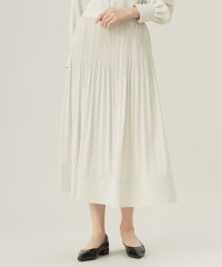 JIYU-KU(LARGE SIZE)/【カタログ掲載・セットアップ対応・洗える】ライトサテンプリーツ スカート/506839720