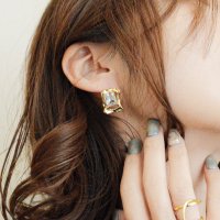 styiro/スタイロ styiro ニッケルフリー ビジューメタルピアス/507073519