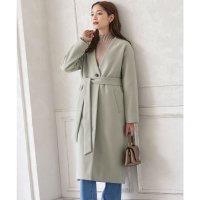 KOBE LETTUCE/コウベレタス KOBE LETTUCE リボン付きロングコート [K1053]/507391883