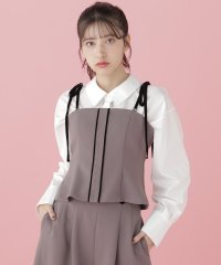 JILL by JILL STUART/細リボンパイピングビスチェ/507604556