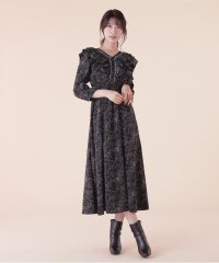 JILL by JILL STUART/ラインフラワーフリルワンピース/507604579