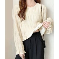 miniministore/ミニミニストア miniministore シャーリングブラウス 長袖トップス韓国風/507605776