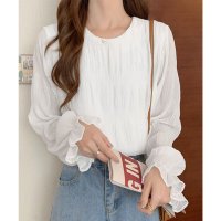 miniministore/ミニミニストア miniministore シャーリングブラウス 長袖トップス韓国風/507605776