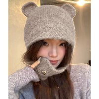 miniministore/ミニミニストア miniministore くま耳ニット帽 レディース 韓国風/507605782