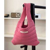 miniministore/ミニミニストア miniministore ミニハンドバッグ 英字ロゴ ニットバッグ/507605787