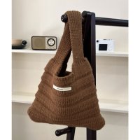 miniministore/ミニミニストア miniministore ミニハンドバッグ 英字ロゴ ニットバッグ/507605787