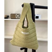 miniministore/ミニミニストア miniministore ミニハンドバッグ 英字ロゴ ニットバッグ/507605787