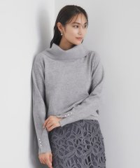 index/《8color/XS－LLsize》パール調ボタン付きオフタートルニット【洗濯機洗い可】/507605942