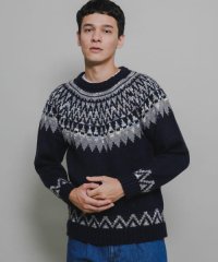 URBAN RESEARCH Sonny Label/ノルディック柄ニットプルオーバー/507606067