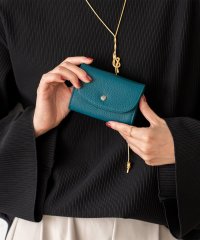 VitaFelice/ヴィータフェリーチェ VitaFelice 牛革フラップミニ財布/507606140