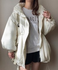 FILLOU/フィルー FILLOU FILLOU 中綿スタンドネックドロストコート/507606215