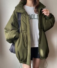 FILLOU/フィルー FILLOU FILLOU 中綿スタンドネックドロストコート/507606215