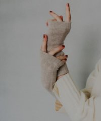 URBAN RESEARCH/William Brunton Hand Knits　cable Wristwarmers/507606389