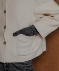 URBAN RESEARCH/William Brunton Hand Knits　long rib cuff Glove/507606390