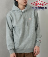 BALL/ボール BALL T/C裏起毛 ワッペン付き プルパーカー パーカー スウェット トレーナー ワンポイント 64536/507607310