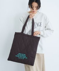 coen/ロゴ刺繍キルトトートバッグ/506853033