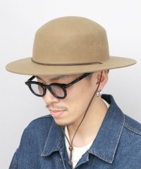 Req Hatter/レックハッター Req Hatter ハット サファリハット 帽子 あご紐付き ウール つば広 ワイドブリム 秋 冬 アドベンチャーハット/507607703