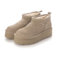Bearpaw/ベアパウ BEARPAW Retro Super Shorty 本革厚底ムートンブーツ 3051W/507607709