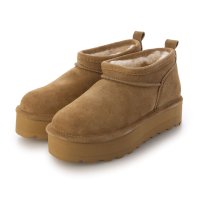 Bearpaw/ベアパウ BEARPAW Retro Super Shorty 本革厚底ムートンブーツ 3051W/507607709