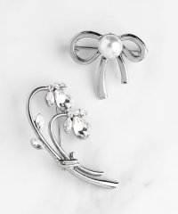 TOCCA/RIBBON＆FLOWER BROOCH NECKLACE 2セット ブローチネックレス/507608319