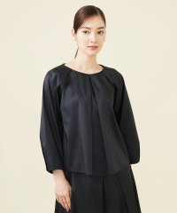 Sybilla/シルクタフタタックブラウス/507608444