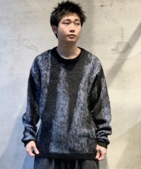 GARDEN/YOKE/ヨーク/Jacquard Mohair Sweater/507608605