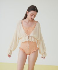 SEA DRESS/ボレロ付フリルデザインワンピース/セット水着/507608664