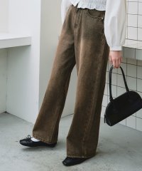 titivate/ワイドデニムパンツ/507608665