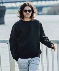 +phenix/プラスフェニックス +phenix HYBRID KNITTED LONG SLEEVE PULL OVER ハイブリッド ニット ロングスリーブ プルオーバー/507609658