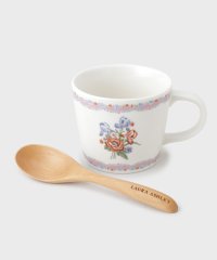  LAURA ASHLEY/【ロゴ入りスプーン付き/ギフトボックス入り】スープマグ/507609669