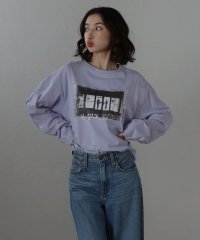 Bonjour Sagan/ボンジュールサガン BONJOUR SAGAN オーバーサイズフォト箔ロゴロンT/507610127