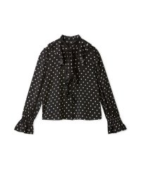 LILY BROWN/クレープラッフルフリルブラウス/507610179