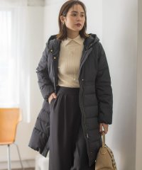 KUMIKYOKU(S SIZE)/【洗える】ライトタフタロングダウンコート/507610477