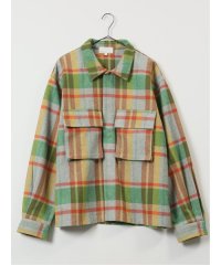 semanticdesign/セマンティックデザイン semanticdesign ユニバーサルスタイルウェア/UNIVERSAL STYLE WEAR CPO ネルチェックシャツ/507610585