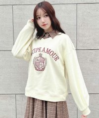 F.i.n.t/フィント F i.n.t カレッジロゴ刺繍スウェット【洗える】/507610630
