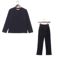 PROVENCE OF JAPAN/プロヴァンス オブ ジャパン PROVENCE of JAPAN 裏起毛 針抜きスウェット ボアパンツ ジュニア 子供 部屋着 パジャマ 上下セット/507610691