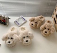 A.I/エーアイ A.I あったか トイプー スリッパ ルームシューズ レディース コンフォート フェイクファー ルーム 犬 04－7000/507610739