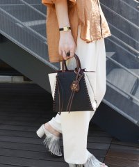 BRAND/ユー U Point sac【ポワン サック】スエードコンビジッパートートバッグ/Sサイズ/507610788