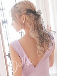 Rew-You/リューユ Rew－You ヘアアクセサリー 韓国風 韓国風アクセサリー ヘアークリップ リボン レース かわいい ヘアアクセ ヘアリボン ミディアム バレッタ /507611450