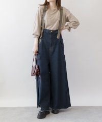 atONE/アットワン atONE ハイウエストバギーサロペパンツ/507611471