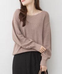 atONE/アットワン atONE ボートネック畔編みセーター/507611474