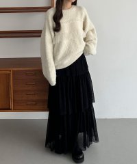 callautia/カラウティア callautia callautia チュールシャギーニット/507611479