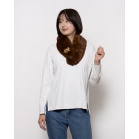 cache nez/カシュネ cache nez ビジュー付エコファーティペット/507611550