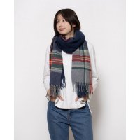 cache nez/カシュネ cache nez イタリアウールチェックストール/507611555