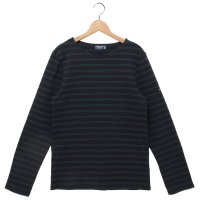 SAINT JAMES/セントジェームス SAINT JAMES Tシャツ カットソー メリディアン ボートネック ネイビー グリーン メンズ レディース ユニセックス ST.JAME/507611960