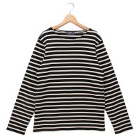 SAINT JAMES/セントジェームス SAINT JAMES Tシャツ カットソー メリディアン ボートネック ブラック ホワイト メンズ レディース ユニセックス ST.JAME/507611961