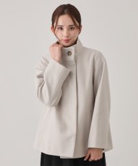 JAYRO/フェイクメルトンスタンドカラーAラインショートコート/507612933