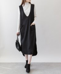 atONE/アットワン atONE ミニ裏毛Vネックロングスウェットベスト/507613580
